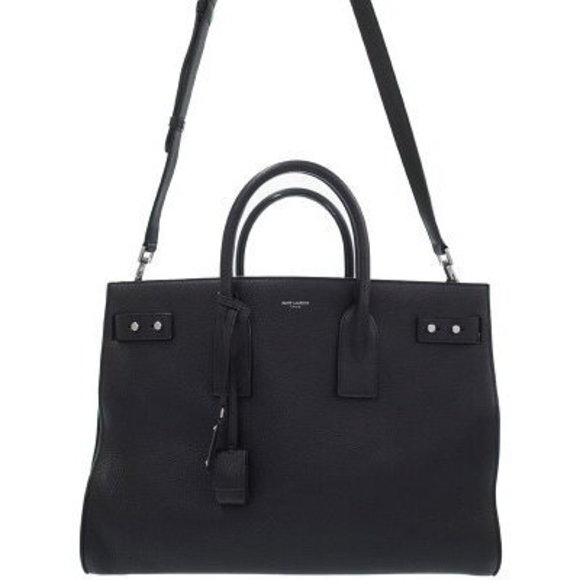 SAINT LAURENT PARIS Sac Jour bag pouch - Picture 1 of 5